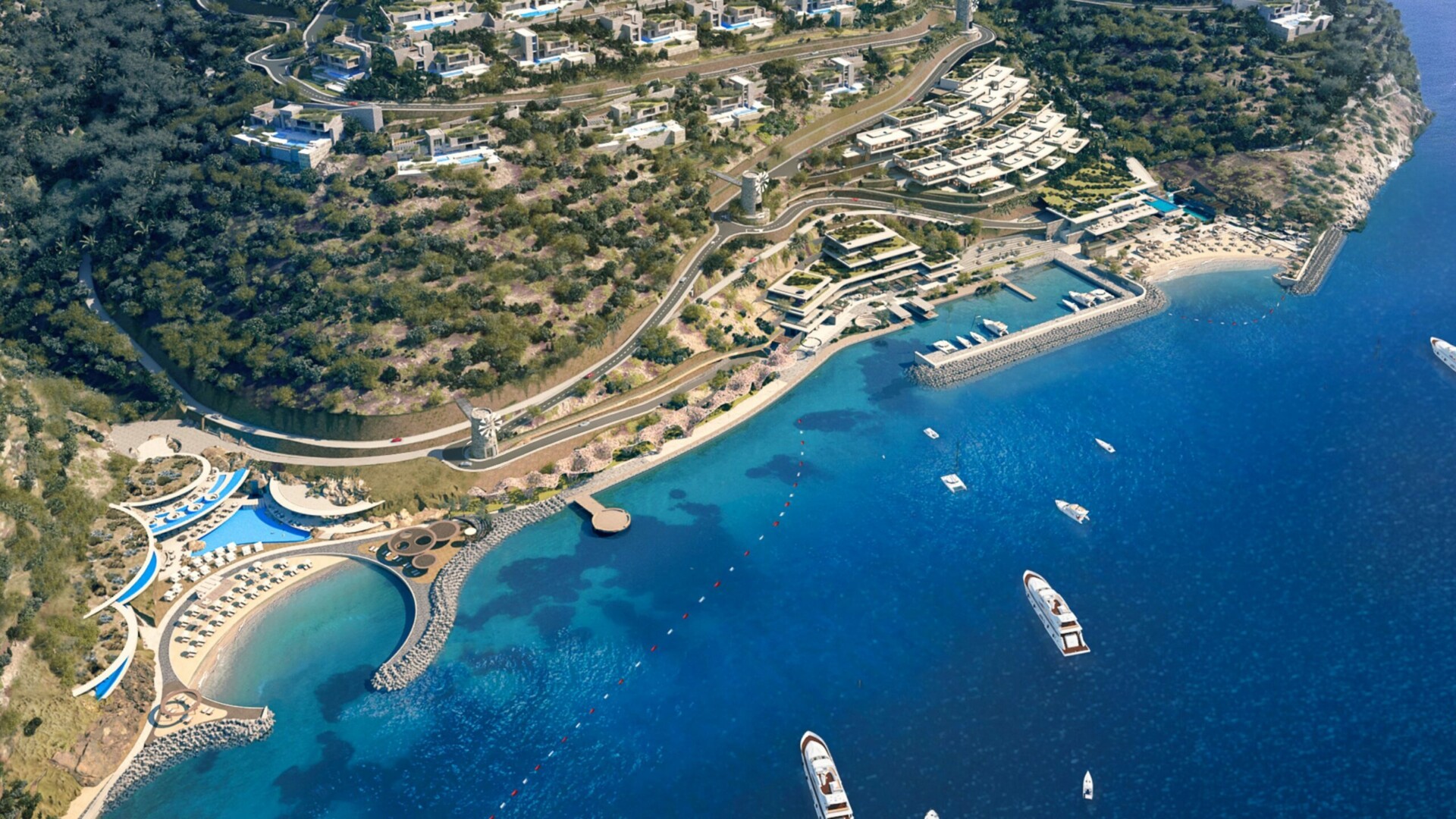 Μακέτα του Elounda Hills © mirum.gr