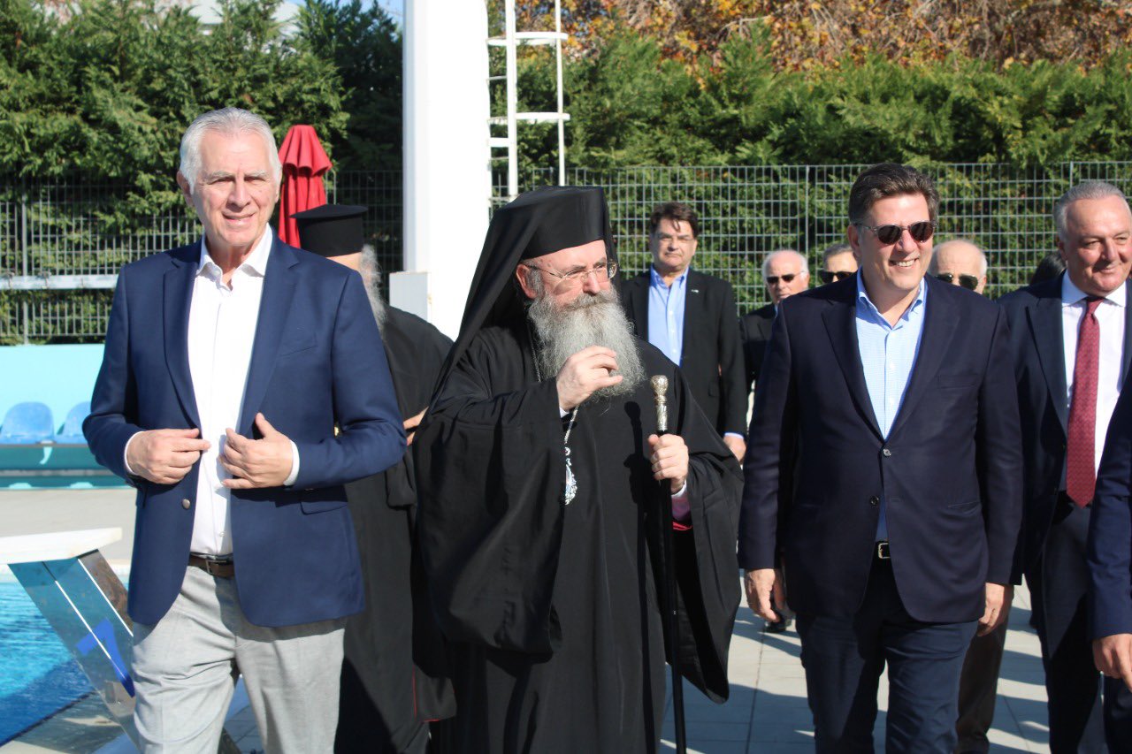 Βαρβιτσιώτης: Στην τελετή Αγιασμού των Υδάτων στο Περιστέρι