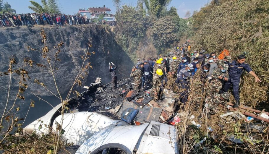 Αεροπορικό δυστύχημα στο Νεπάλ © Twitter / Infos Françaises