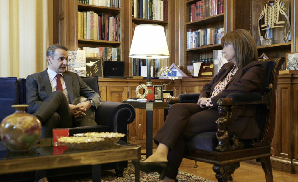 Μητσοτάκης: Συνάντηση με τη Σακελλαροπούλου την Τρίτη
