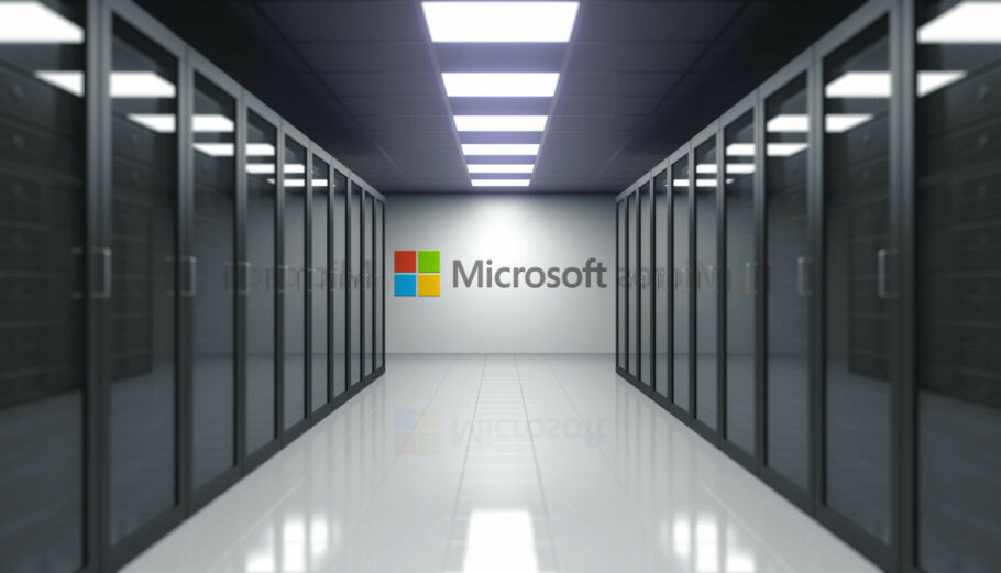 Data Center της Microsoft © 123rf