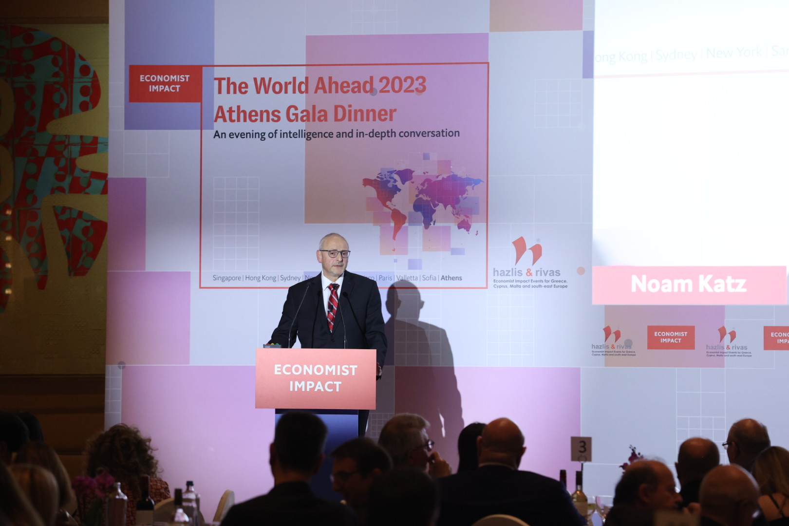 Ο Νόαμ Κατς ©Economist Impact Events