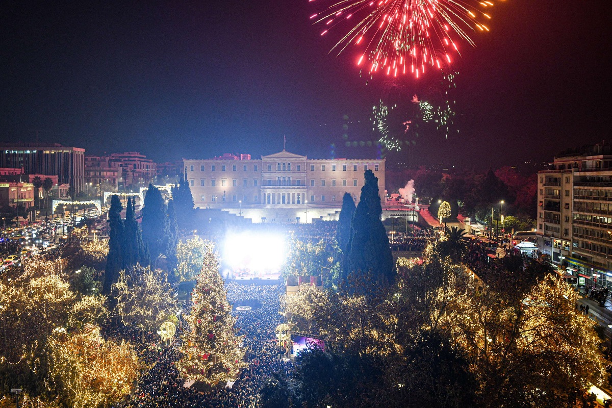 Πρωτοχρονιά στην Αθήνα © ΔΤ