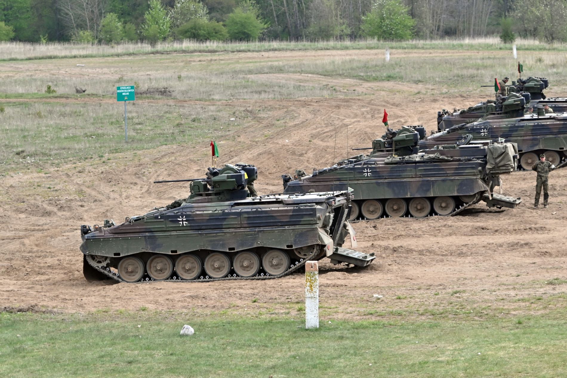 Γερμανικά Marder ©EPA/Marcin Bielecki