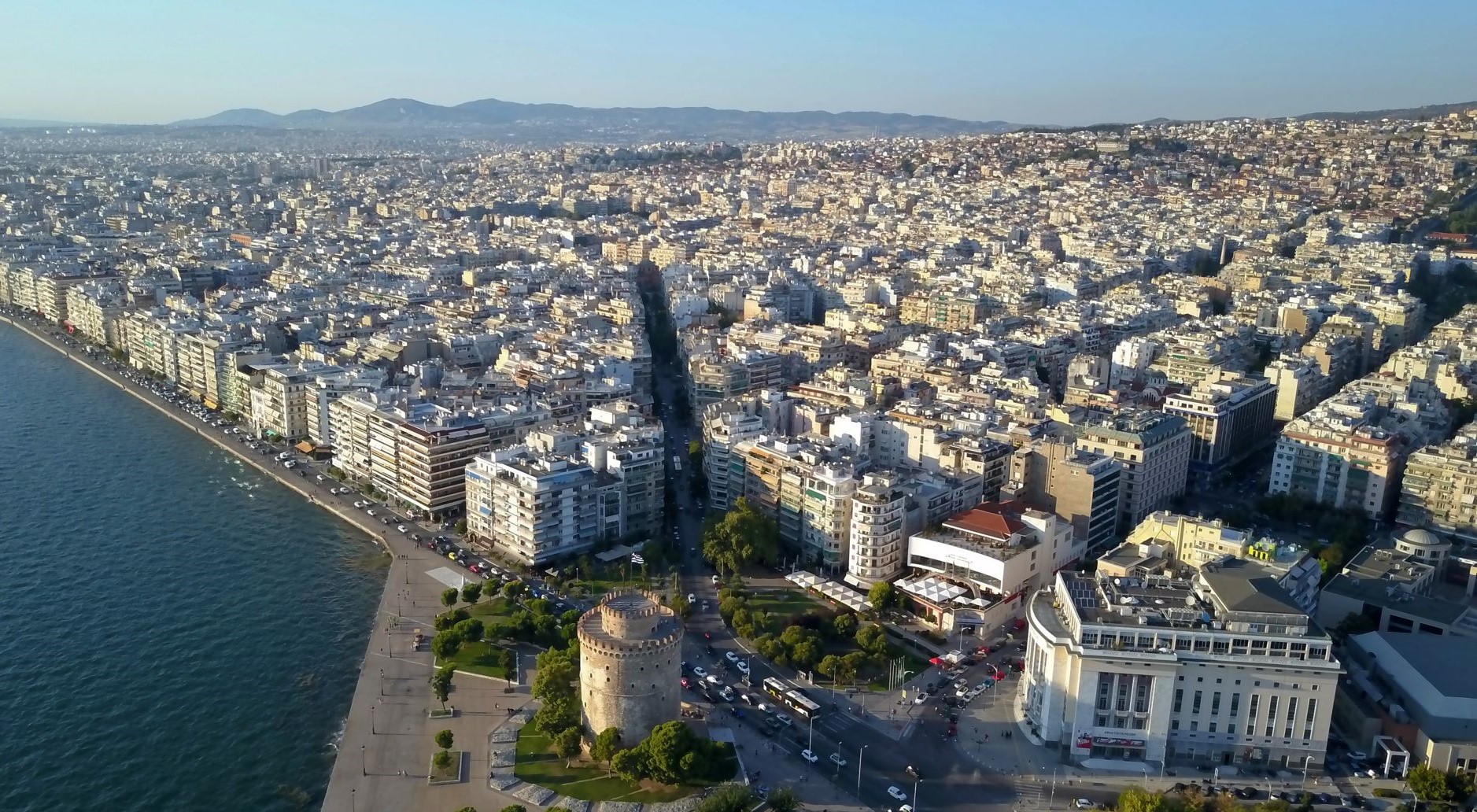 Αεροφωτογραφία της Θεσσαλονίκης ©Eurokinissi
