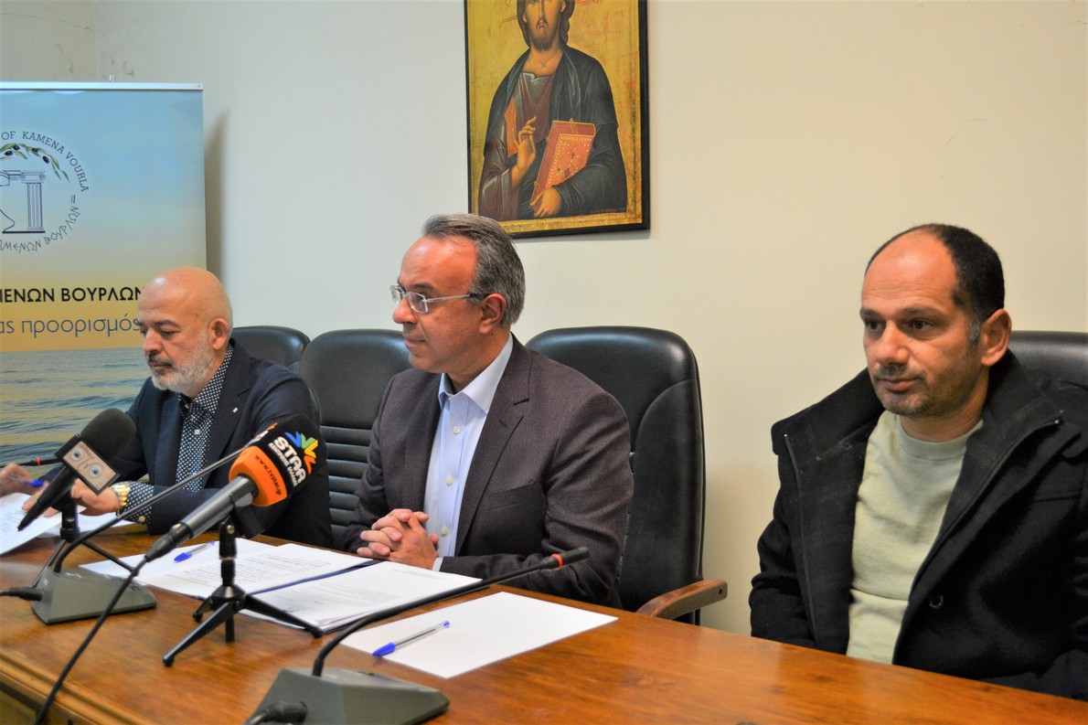 Σταϊκούρας: 25 έργα άνω των 105 εκατ. στα Καμένα Βούρλα