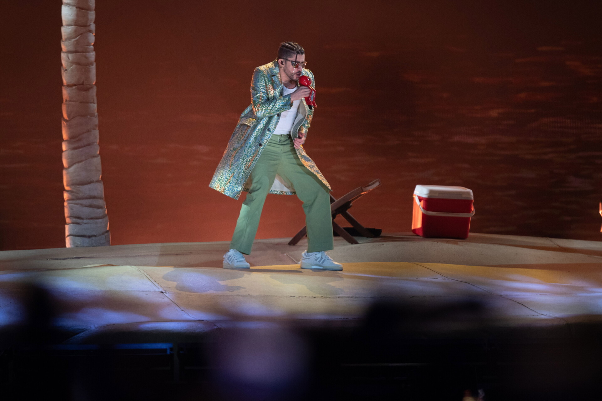 Ο Bad Bunny © EPA/Isaac Esquivel