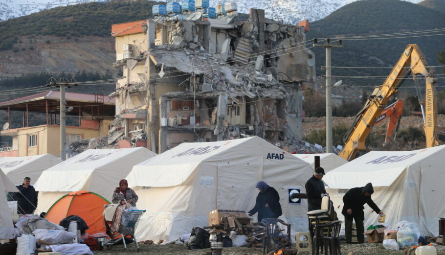 Σεισμός στην Τουρκία © EPA/NECATI SAVAS