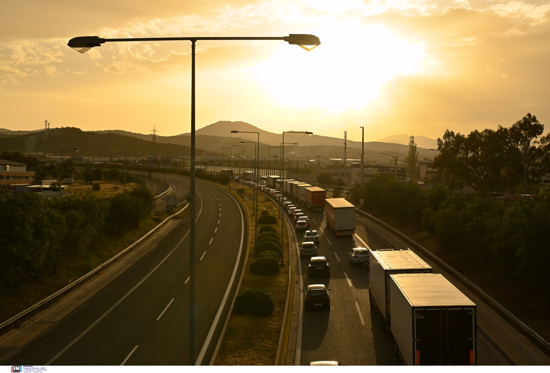 Αρκετά αυξημένη η κίνηση στην επιστροφή της Καθαράς Δευτέρας