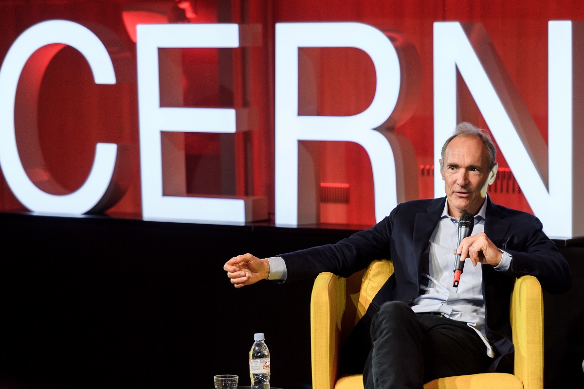 Tim Berners-Lee © EPA/FABRICE COFFRINI / POOL