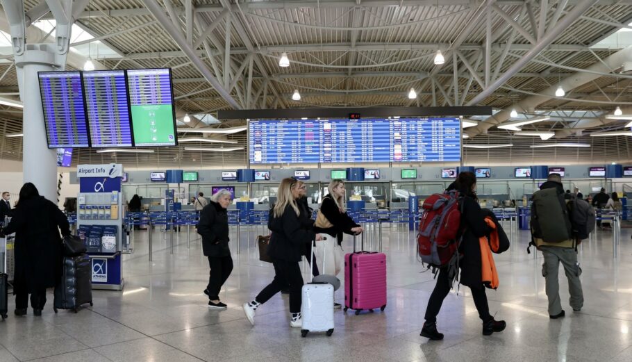 Κίνηση στο αεροδρόμιο Ελ. Βενιζέλος ©InTime