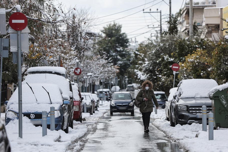 Κακοκαιρία Μπάρμπαρα©Eurokinissi
