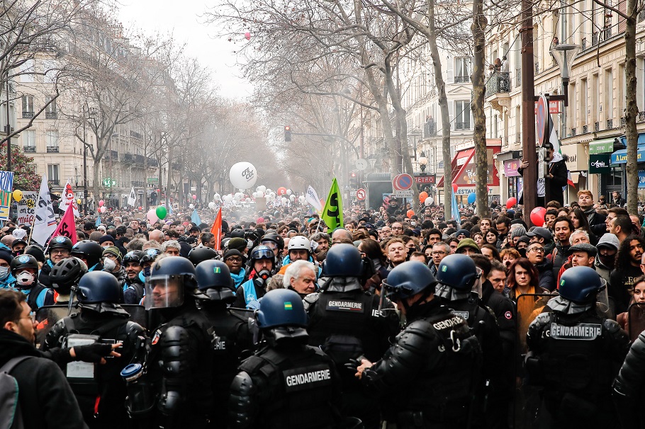 Διαδηλώσεις στην Γαλλία© EPA/TERESA SUAREZ