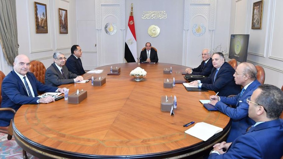 Συνάντηση του Προέδρου της Αιγύπτου με τον Δημ. Κοπελούζο