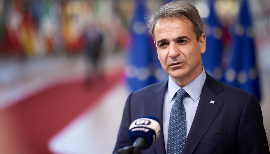 Ο Κυριάκος Μητσοτάκης σε Σύνοδο του Ευρωπαίκού Συμβουλίου στις Βρυξέλλες @Eurokinissi