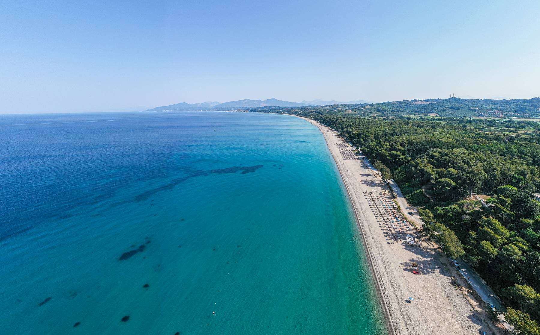 Φωτογραφία Αρχείου από την παραλία Μονολίθι Πρέβεζας © visitpreveza.gr