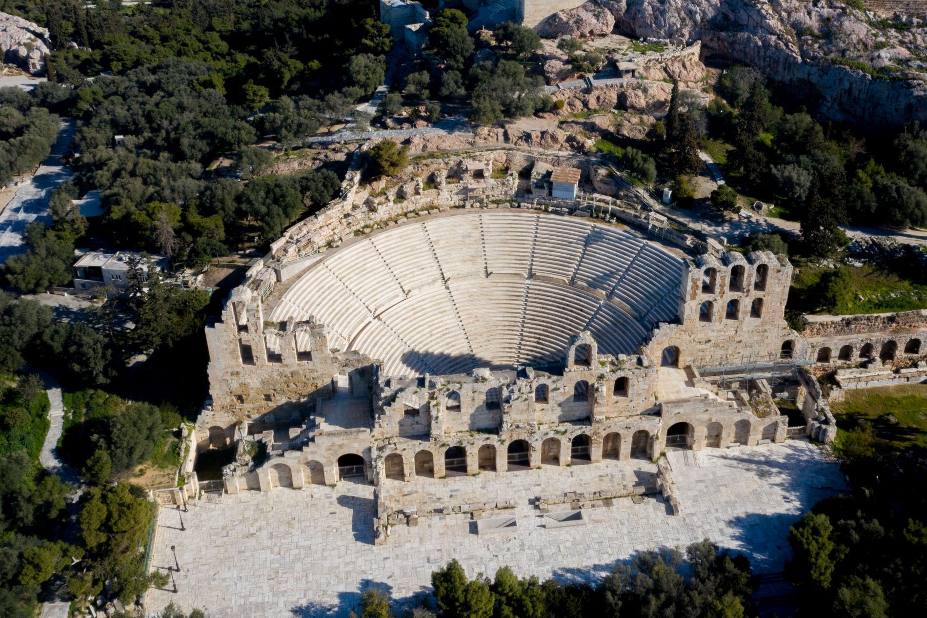 Το Ωδείο Ηρώδου του Αττικού ©Eurokinissi