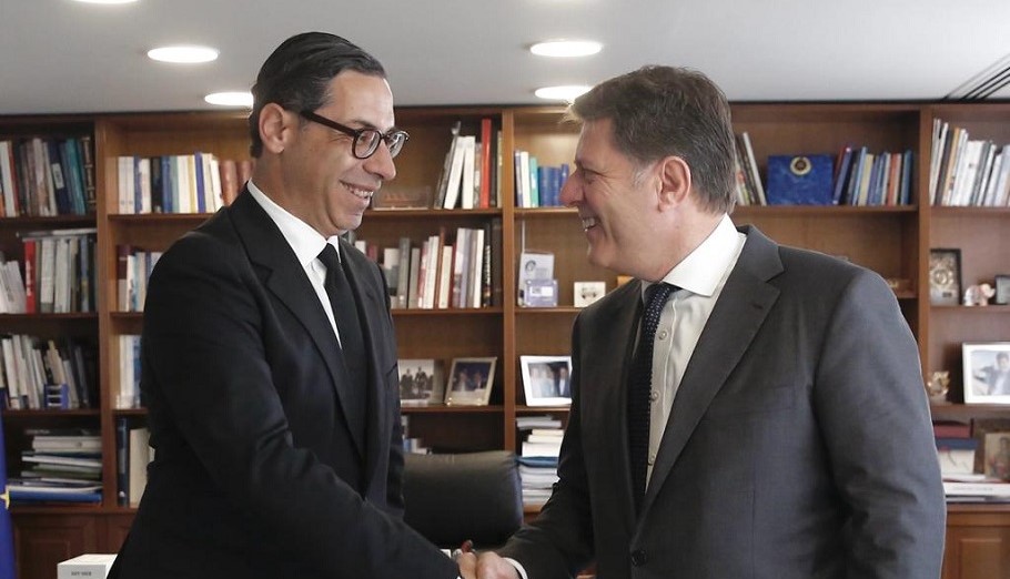 Βαρβιτσιώτης: Συνάντηση με τον Κύπριο ΥΠΕΞ
