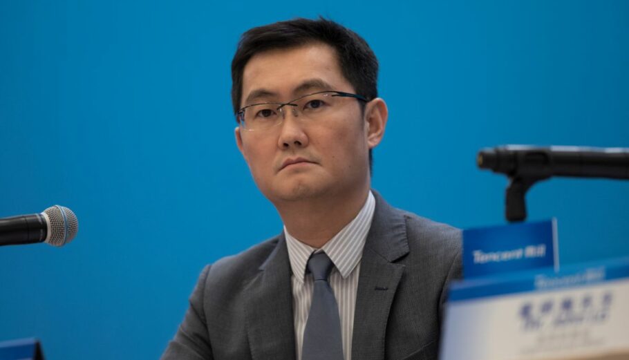 Ο CEO της Tencent Μα Χουατένγκ @ EPA/JEROME FAVRE