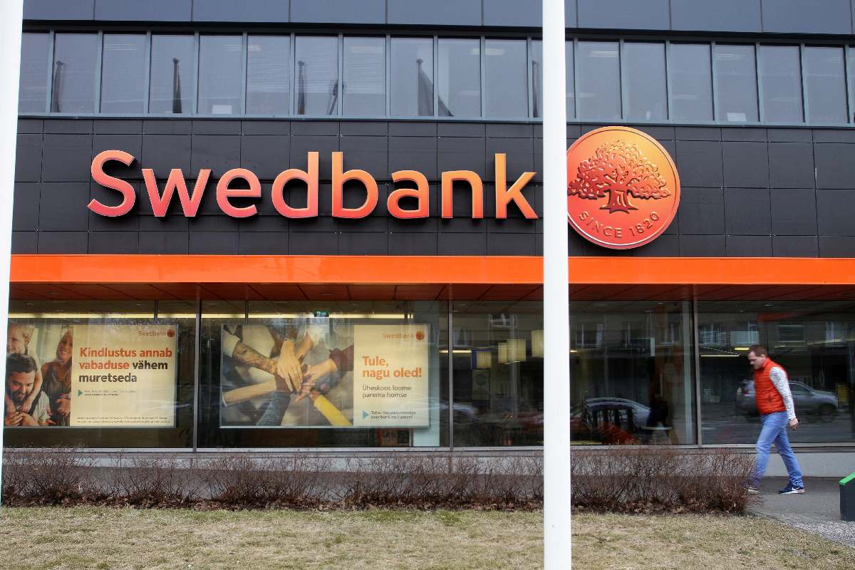Swedbank @ EPA/VALDA KALNINA