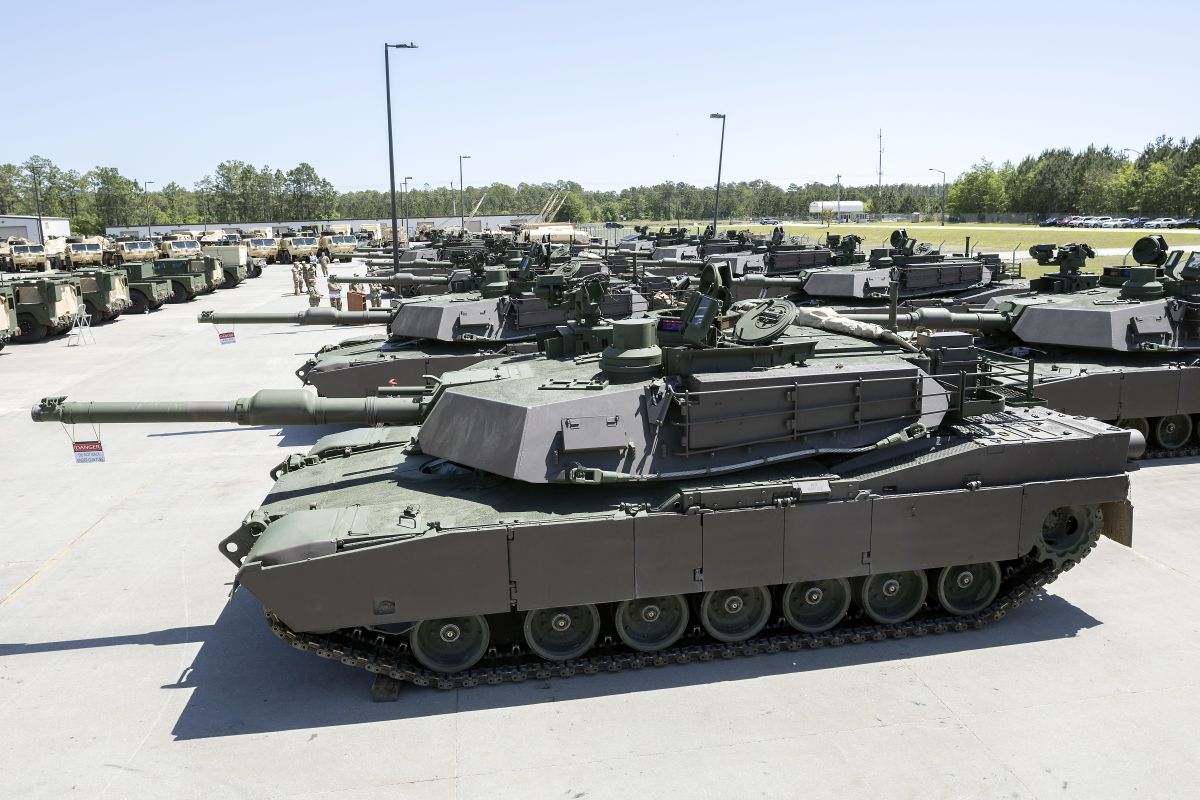 Abrams M1A2 @ EPA/STEPHEN B. MORTON