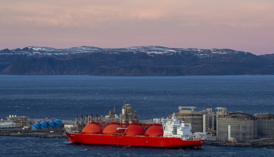 Εγκαταστάσεις φυσικού αερίου στη Νορβηγία @ EPA/Fredrik Varfjell NORWAY OUT