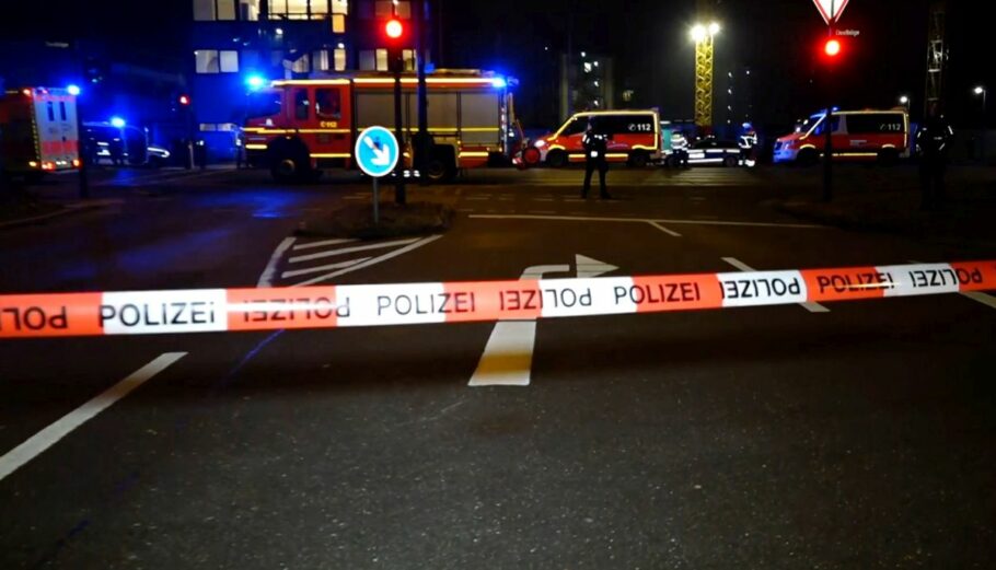 Αστυνομία στο Αμβούργο μετά από πυροβολισμούς @ EPA/NEWS5 BEST QUALITY AVAILABLE