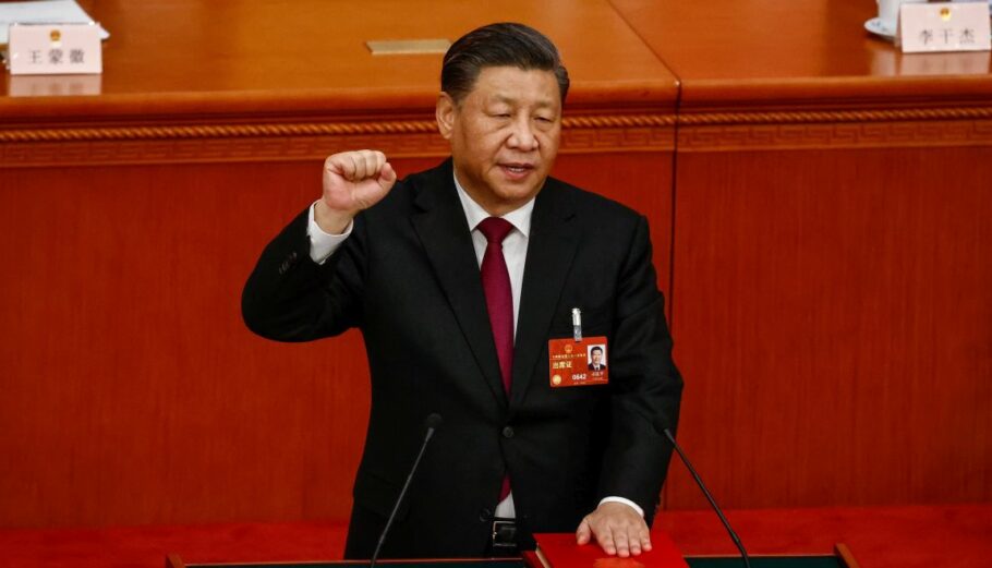 Ο Κινέζος πρόεδρος Σι Τζινπίνγκ @ EPA/MARK R. CRISTINO / POOL