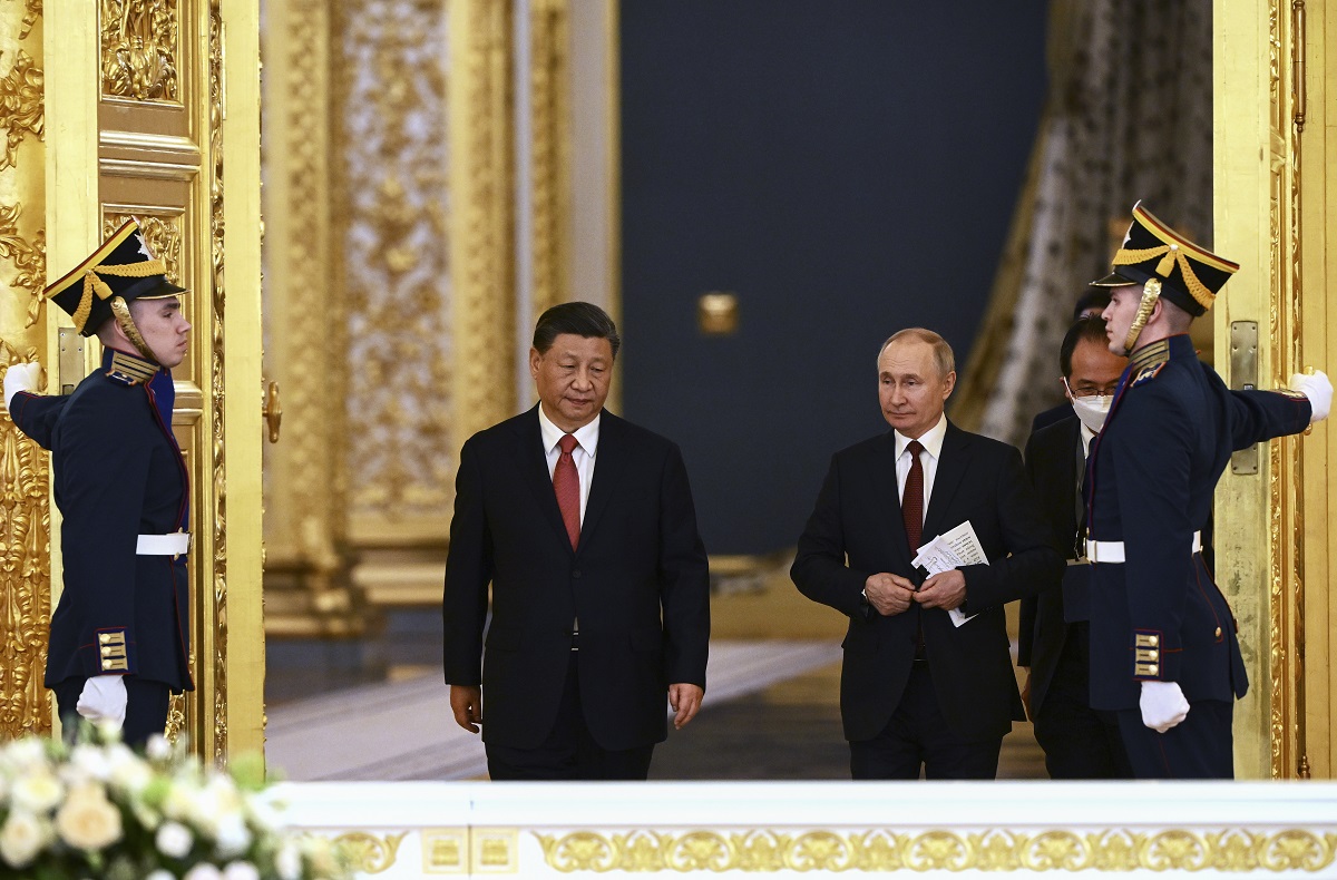 Ο Σι Τζινπίνγκ και ο Βλαντιμίρ Πούτιν © EPA/SERGEY KARPUHIN / SPUTNIK / KREMLIN POOL MANDATORY CREDIT
