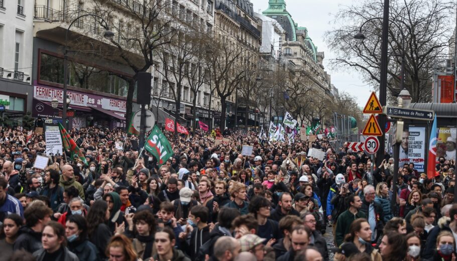 Απεργία στη Γαλλία © EPA/MOHAMMED BADRA