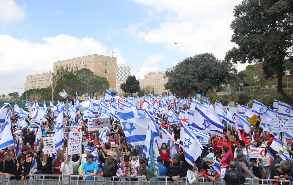 Διαδηλώσεις στο Ισραήλ © EPA/ABIR SULTAN