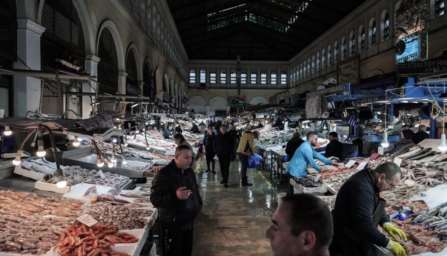 Βαρβάκειος αγορά © Eurokinissi