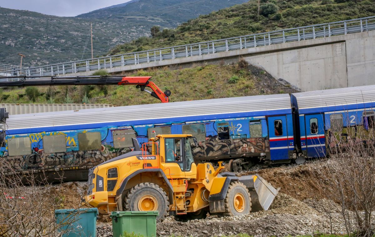 Δυστύχημα στα Τέμπη @ Eurokinissi / ΛΕΩΝΙΔΑΣ ΤΖΕΚΑΣ