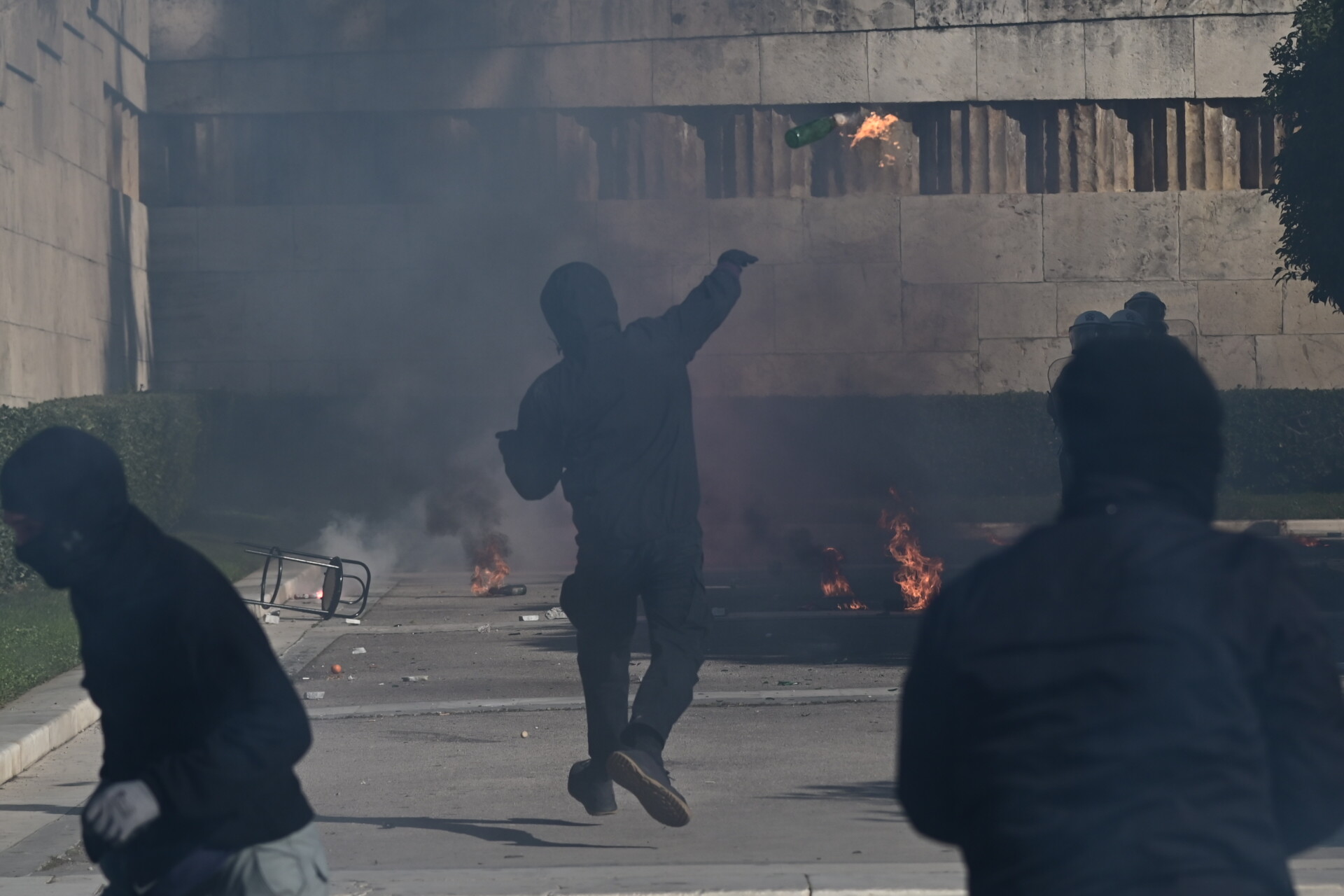 Επεισόδια στην Αθήνα © Eurokinissi