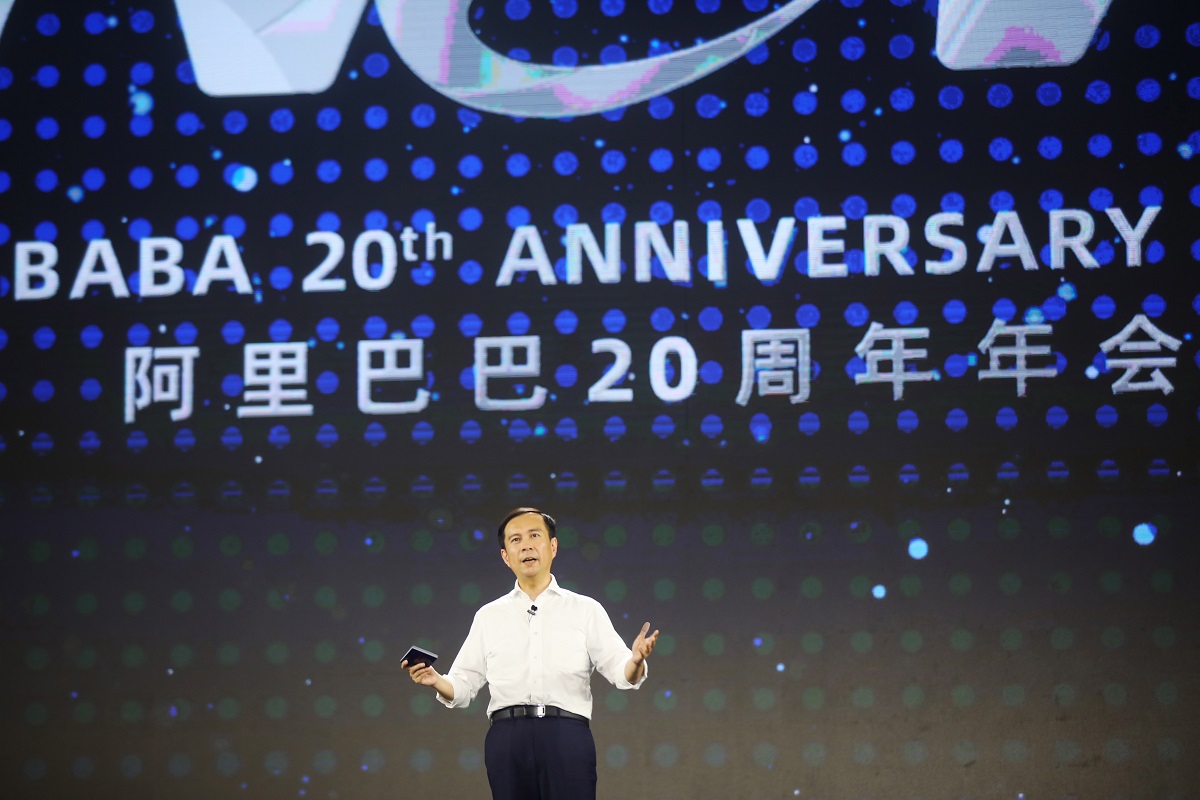 Daniel Zhang, CEO της Alibaba © EPA/NIU JING CHINA OUT