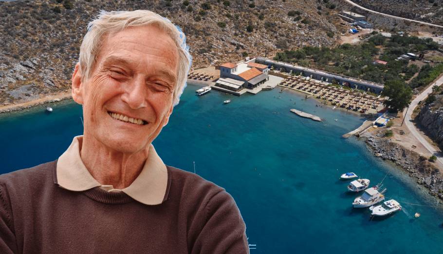 Ar. Fitzwilliam: Λάτρης της Ύδρας επί 60 χρόνια έφτιαξε ένα 5άστερο ησυχαστήριο