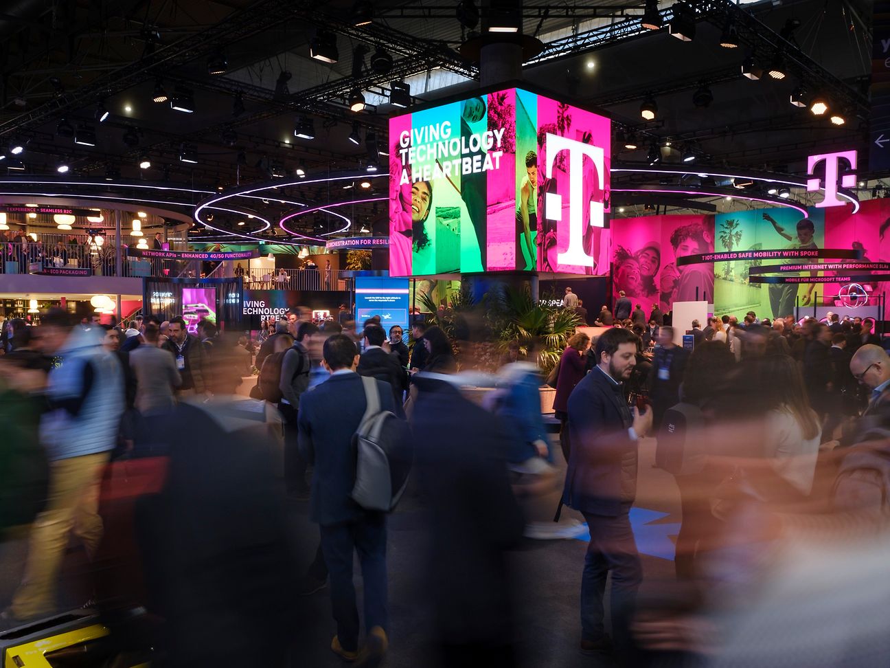 H Deutsche Telekom στο Mobile World Congress (MWC) 2023 στη Βαρκελώνη © Deutsche Telekom