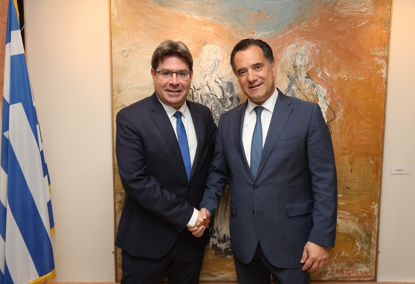 Συνάντηση Γεωργιάδη – Δήμα με τον υπ. Καινοτομίας του Ισραήλ