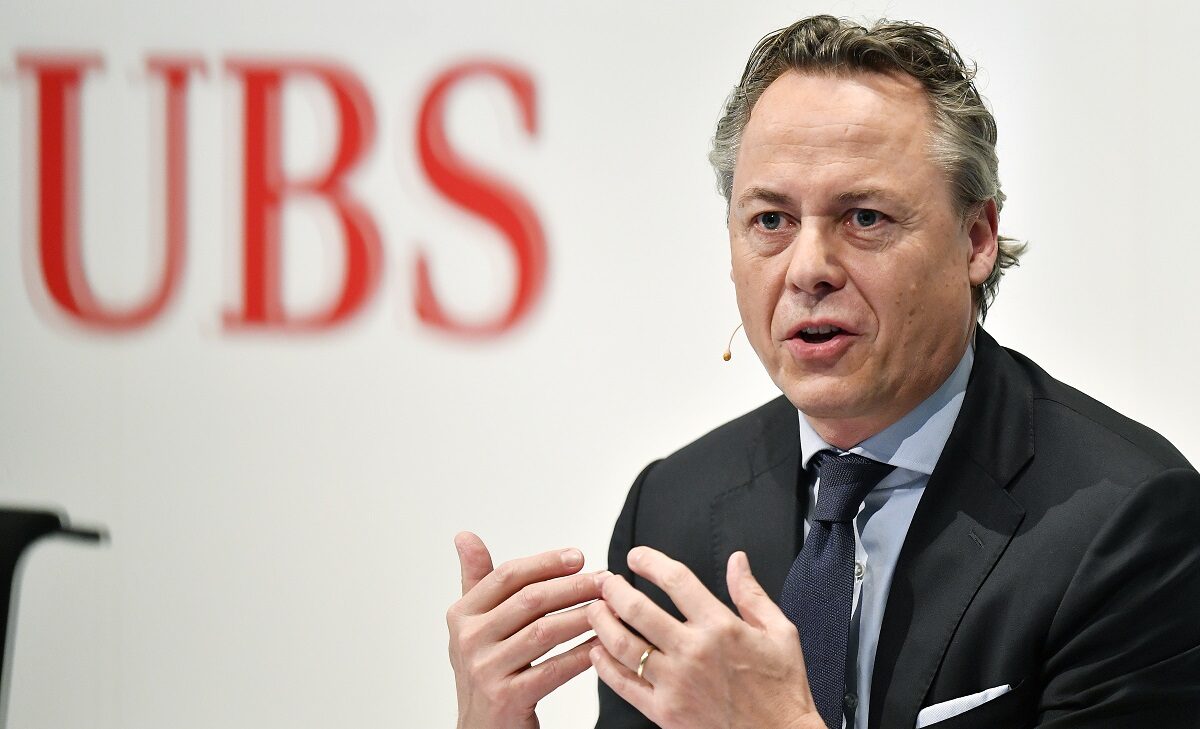 Ο CEO της UBS, Ραλφ Χάμερς © EPA/WALTER BIERI