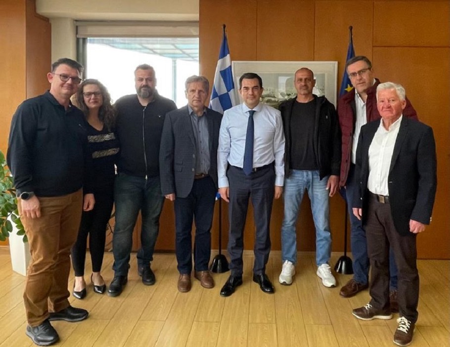 Συνάντηση του Κώστα Σκρέκα με το Διοικητικό Συμβούλιο της Πανελλήνιας Ομοσπονδίας Εργαζομένων Δημοτικών Επιχειρήσεων Ύδρευσης και Αποχέτευσης @ΔΤ