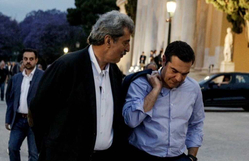 Ο Αλ. Τσίπρας και ο Π. Πολάκης ©Eurokinissi