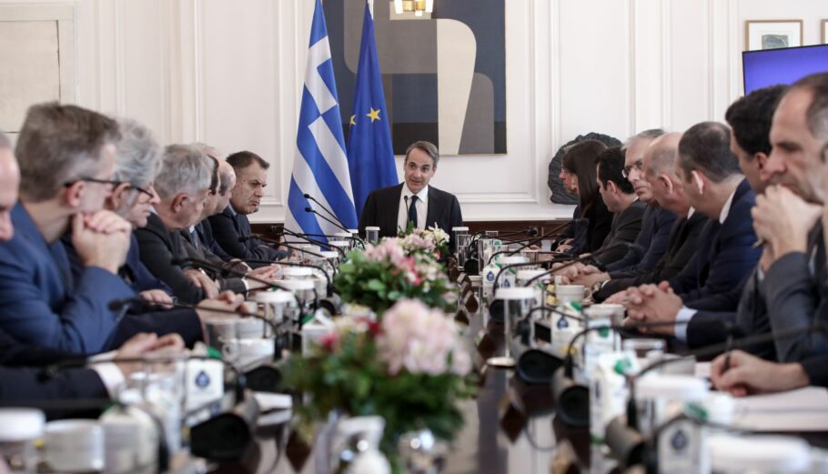 Η χθεσινή συνεδρίαση του υπουργικού συμβουλίου ©Eurokinissi