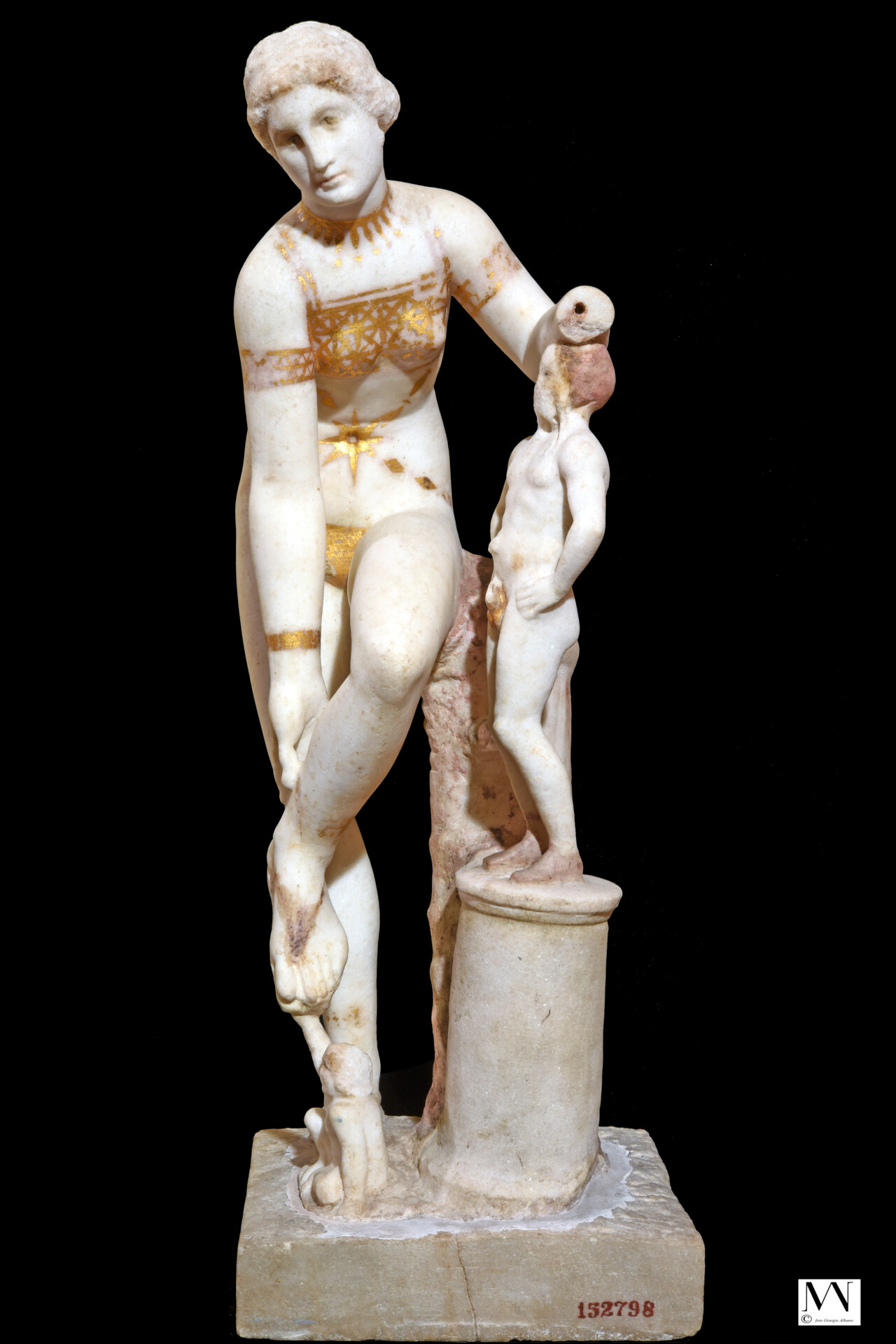 Η Αφροδίτη με το χρυσό μπικίνι © Εθνικό Αρχαιολογικό Μουσείο Νάπολης