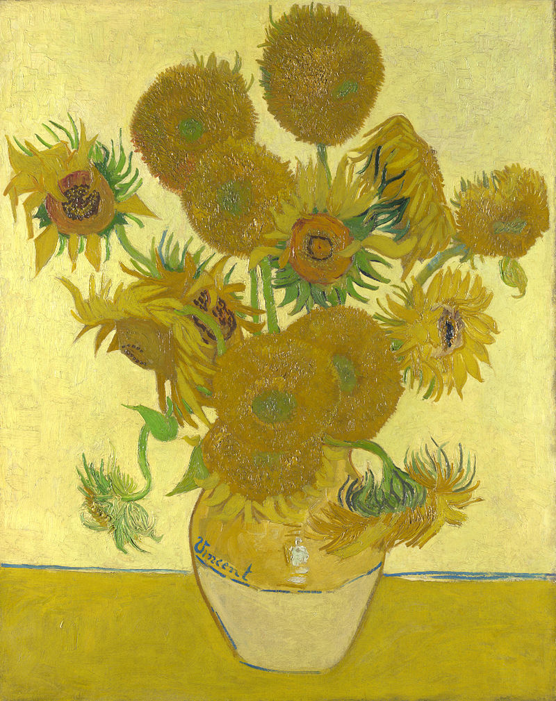 Sunflowers © en.wikipedia.org/wiki/Sunflowers_(Van_Gogh_series)
