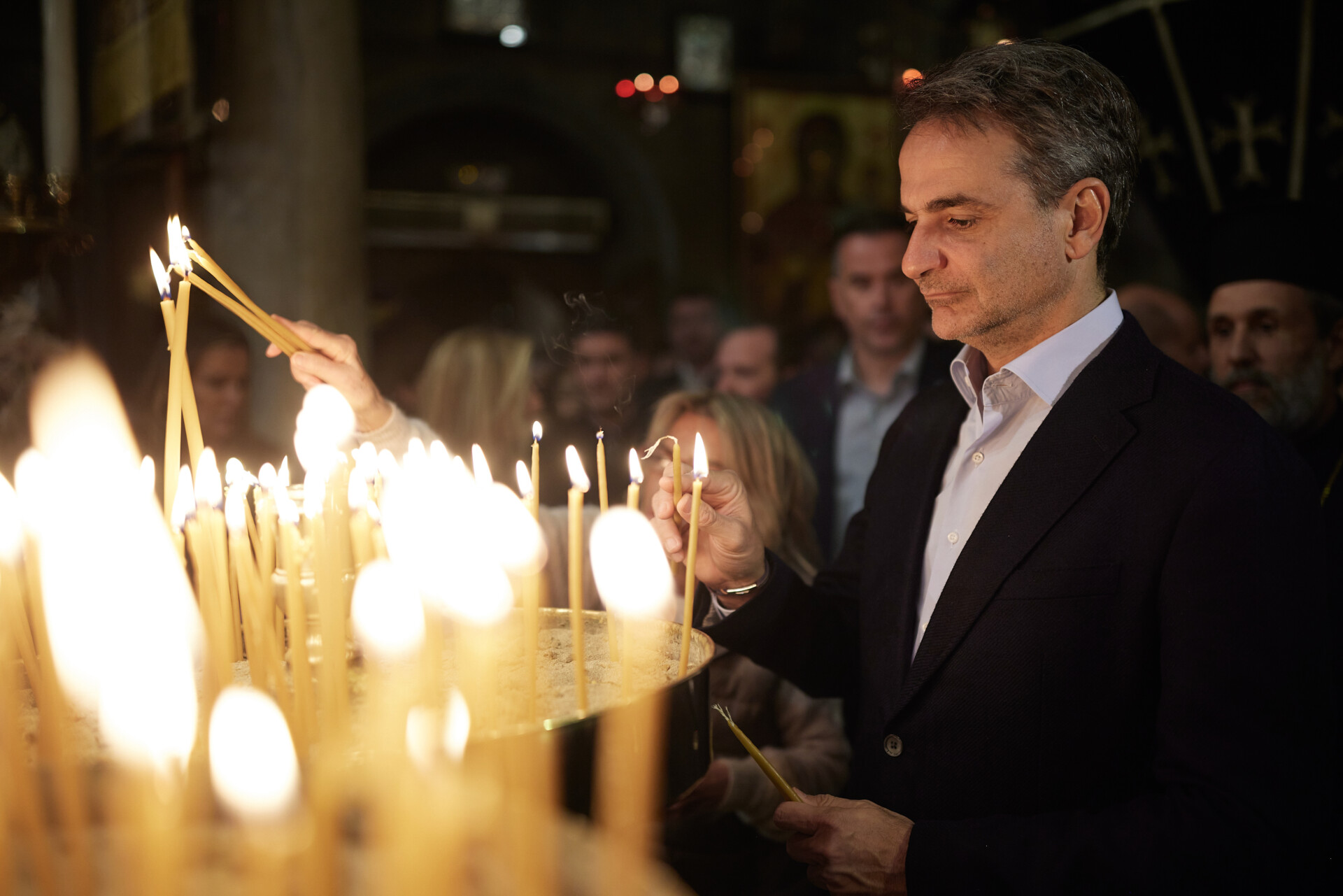 Μητσοτάκης: Χρόνια πολλά με υγεία, δύναμη και προκοπή