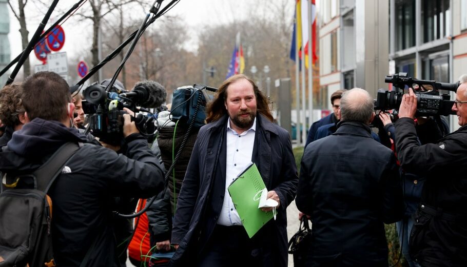 Άντον Χοφράιτερ, επικεφαλής της ΚΟ των Πρασίνων στη Γερμανία © EPA/ FILIP SINGER