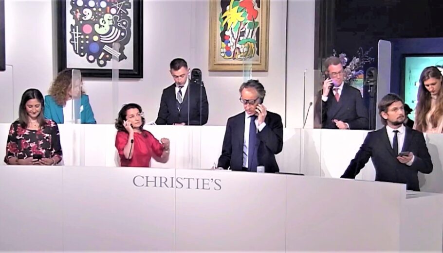 Christie's Saleroom © Christies