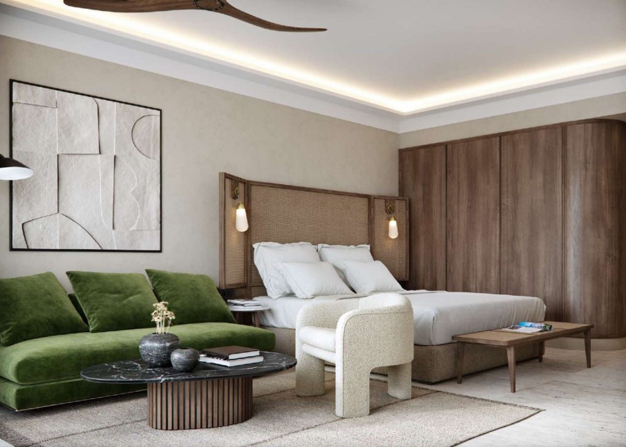 Το Isla Brown Chania διαθέτει 148 deluxe δωμάτια και σουίτες © Brown Hotels