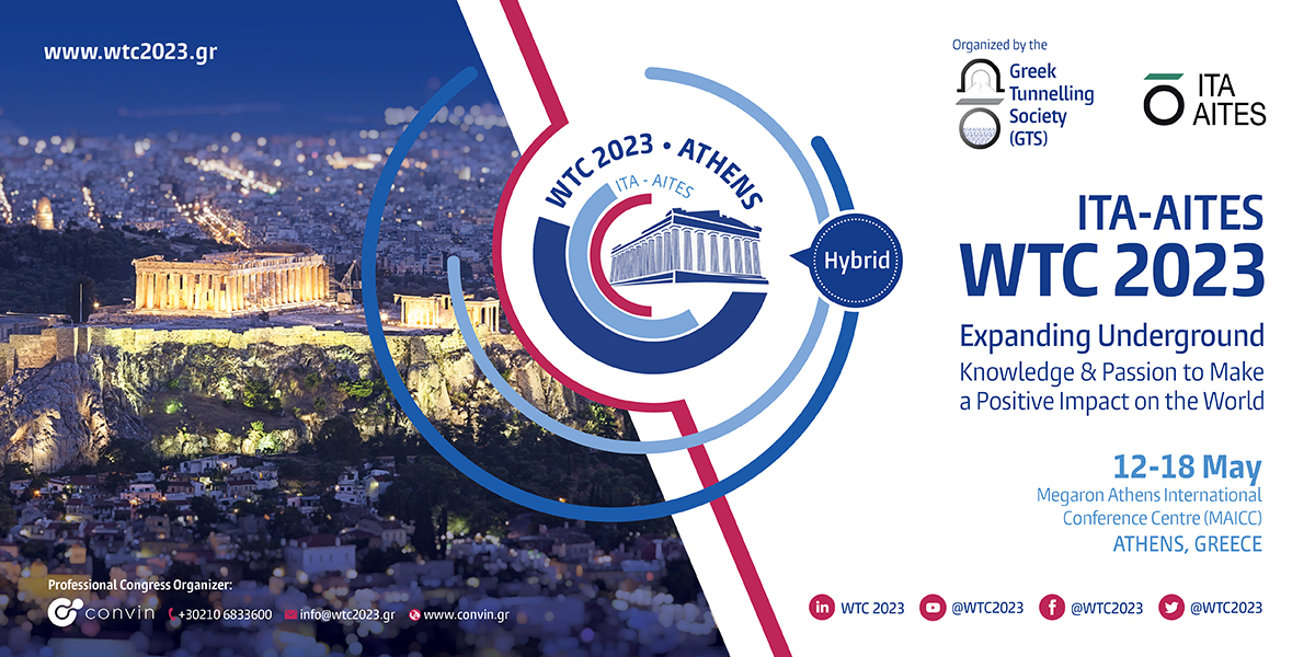 Στην Αθήνα το Διεθνές Συνέδριο World Tunnel Congress 2023
