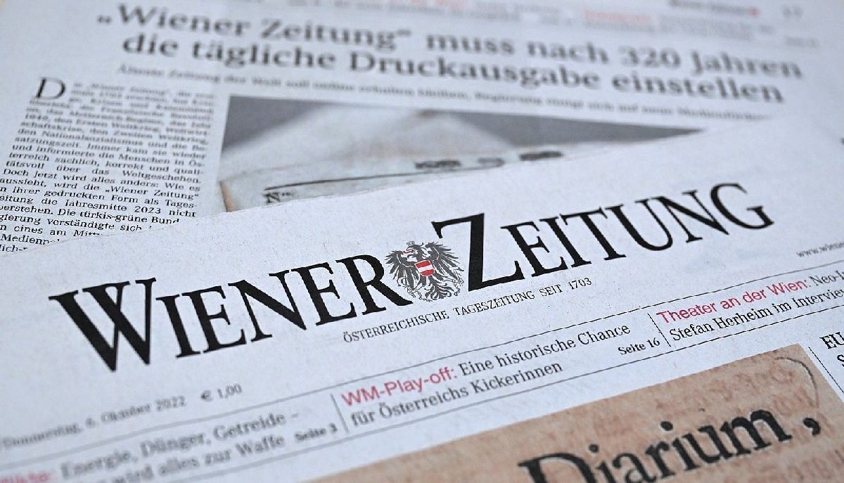 Wiener Zeitung: Τέλος η καθημερινή έκδοση μετά από 320 χρόνια